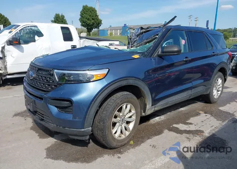 2020 Ford Explorer z USA, uszkodzony, nr VIN 1FMSK8BH5LGC46344